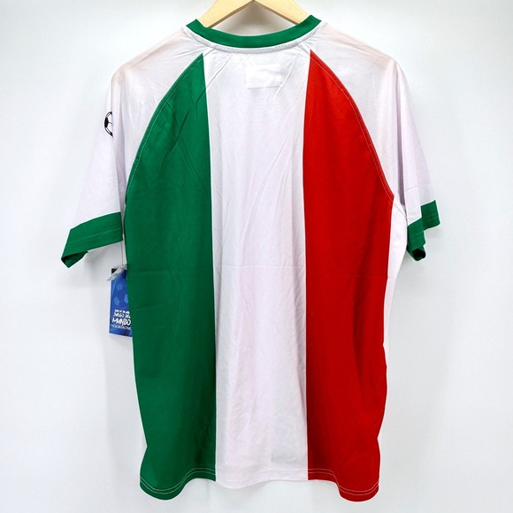 XCELSIUSACTIVE Mens Large Mexico National Team Soccer Jersey Green White Red NWT - Picture 9 of 14